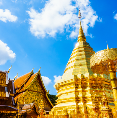Wat Phra That Doi Suthep gold temple